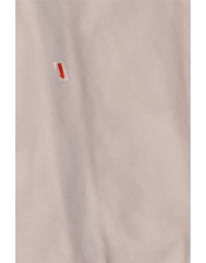 KAPPA Girls Graphic Tracksuit Top Jacket 11-12 Anos Pequeno Branco