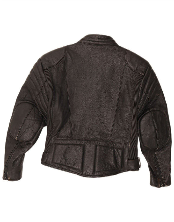 Jaqueta feminina de couro RABERG IT 38 XS preta