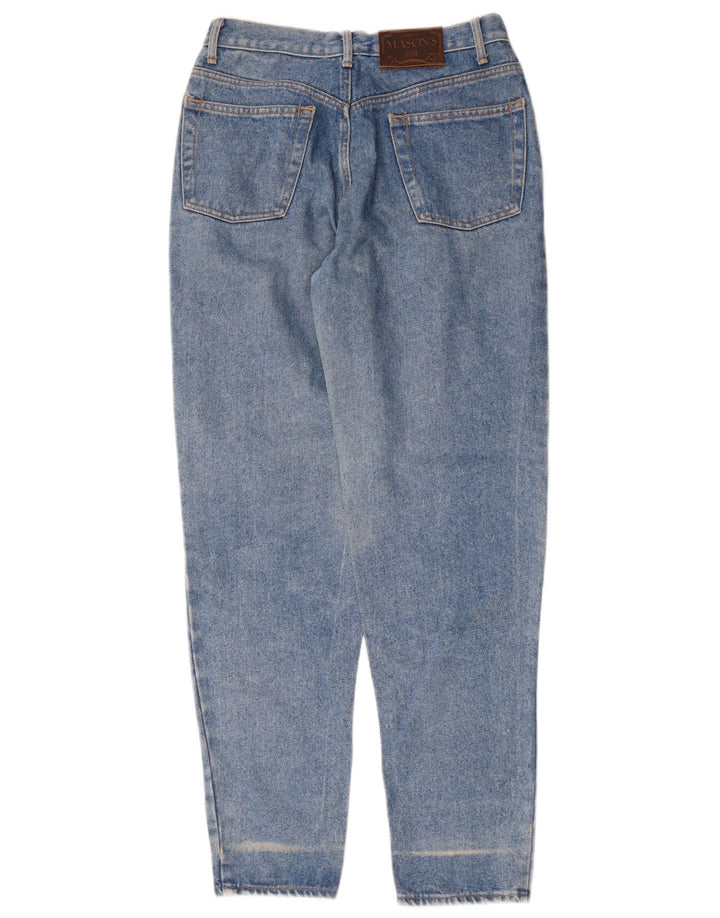 Calça jeans feminina Mason's Tapered IT 46 grande W30 L31 azul