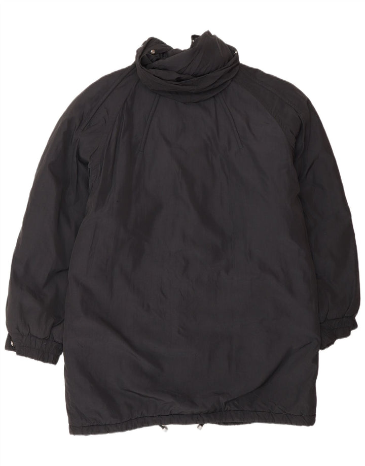 Colmar Casaco feminino acolchoado com capuz e grandes dimensões IT 44 médio preto