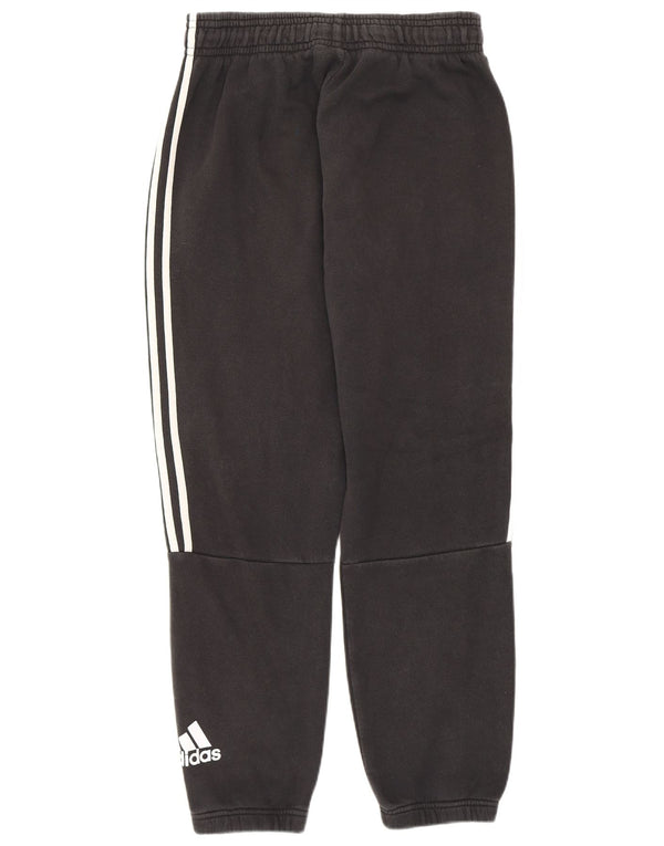 Adidas masculino gráfico agasalho calças joggers grande algodão preto