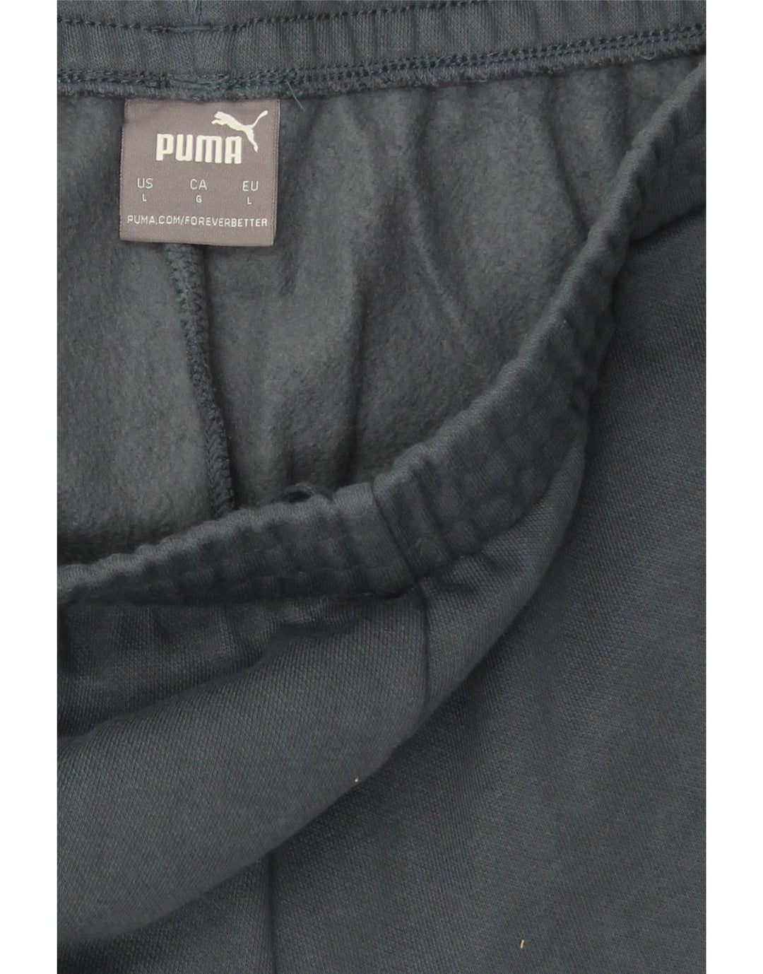 PUMA Mens Graphic Tracksuit Trousers Joggers Large Grey Vintage Puma and Second-Hand Puma from Messina Hembry 