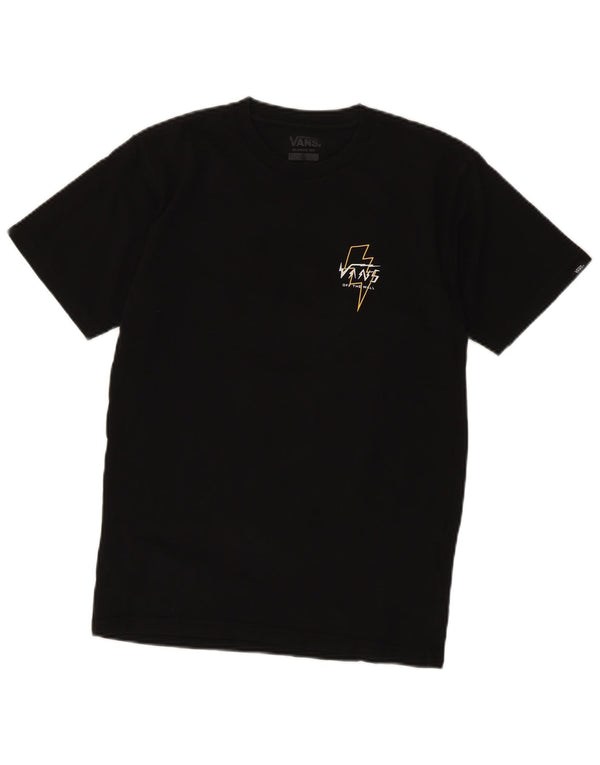 Camiseta masculina Vans Classic Fit Graphic pequena preta