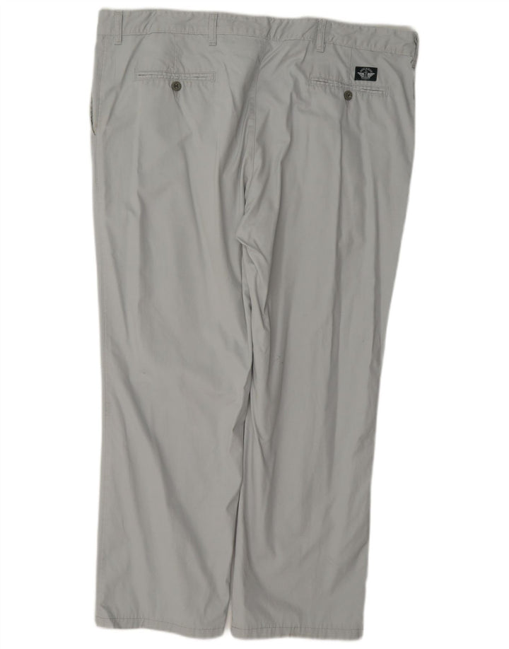 Calça Chino Masculina Dockers Pegged W42 L29 Cinza