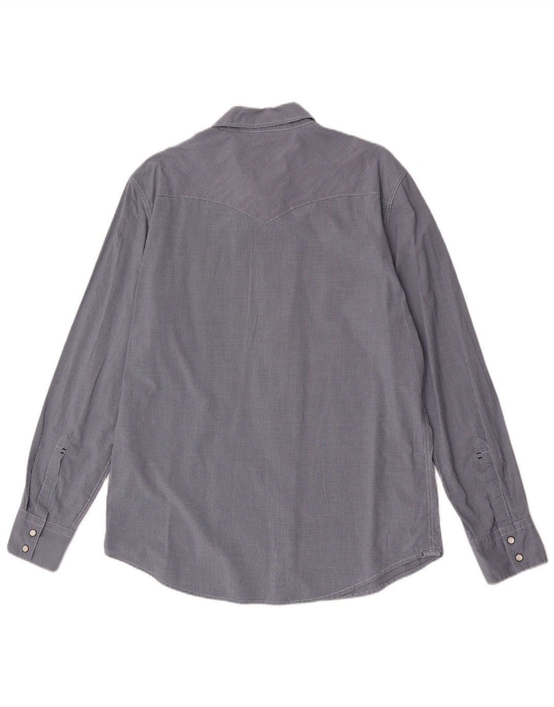 Camisa masculina Slim Fit Levi's grande algodão guingão azul marinho