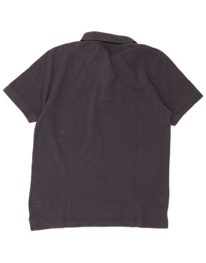 Camisa polo masculina Kappa de algodão azul marinho médio