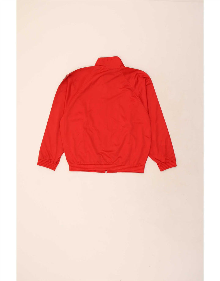Champion masculino gráfico completo agasalho pequeno poliéster colorblock vermelho