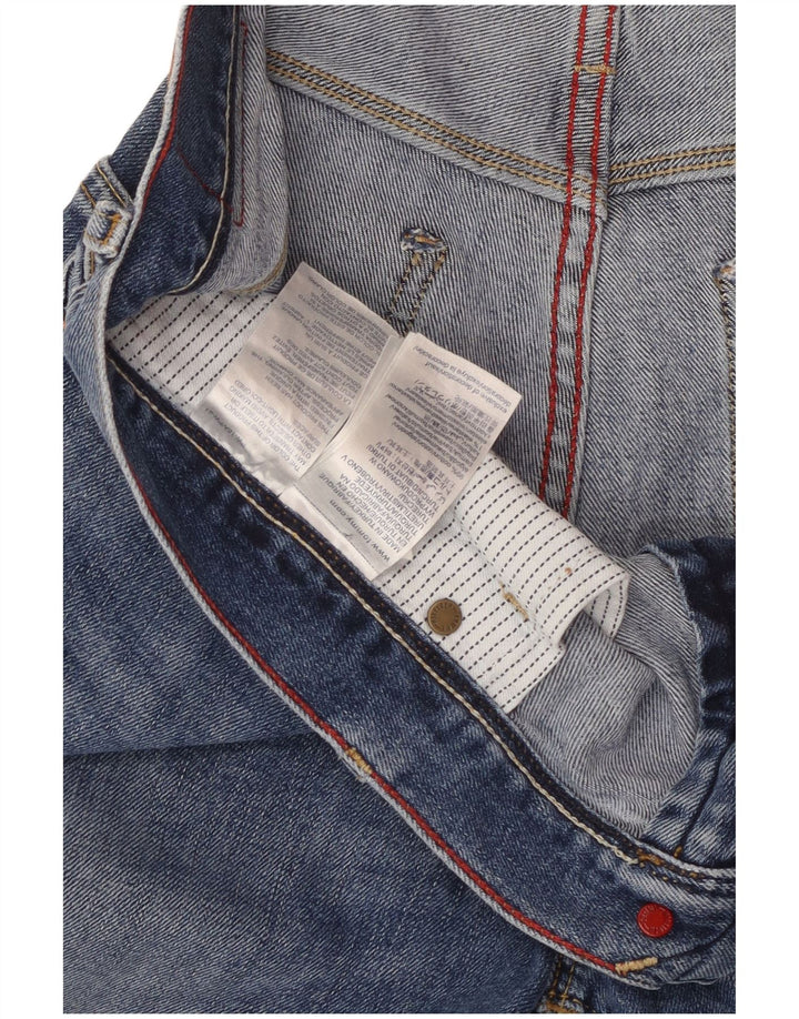 TOMMY HILFIGER Masculino Bleecker Slim Jeans W33 L34 Azul Algodão