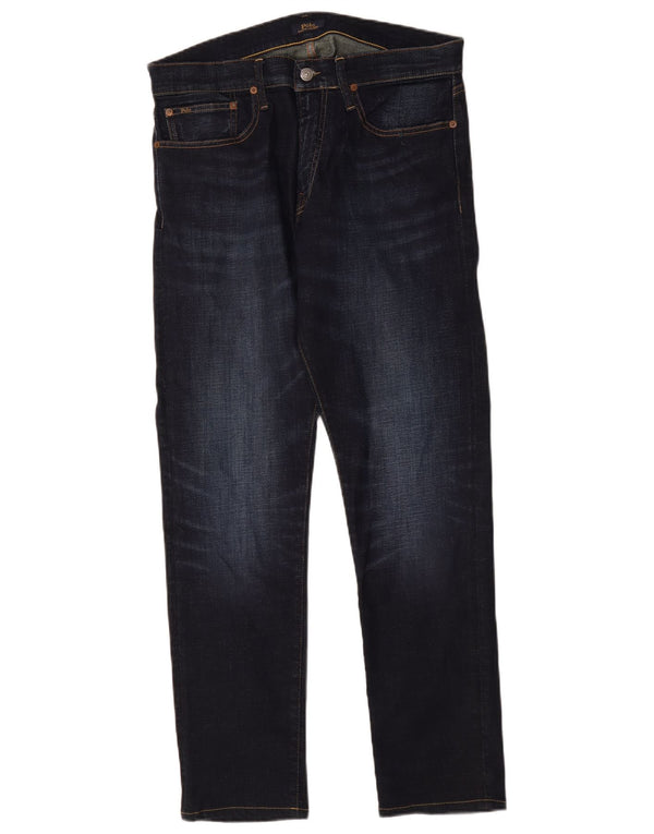 Polo Ralph Lauren Masculino Slim Jeans W33 L31 Azul Marinho Algodão