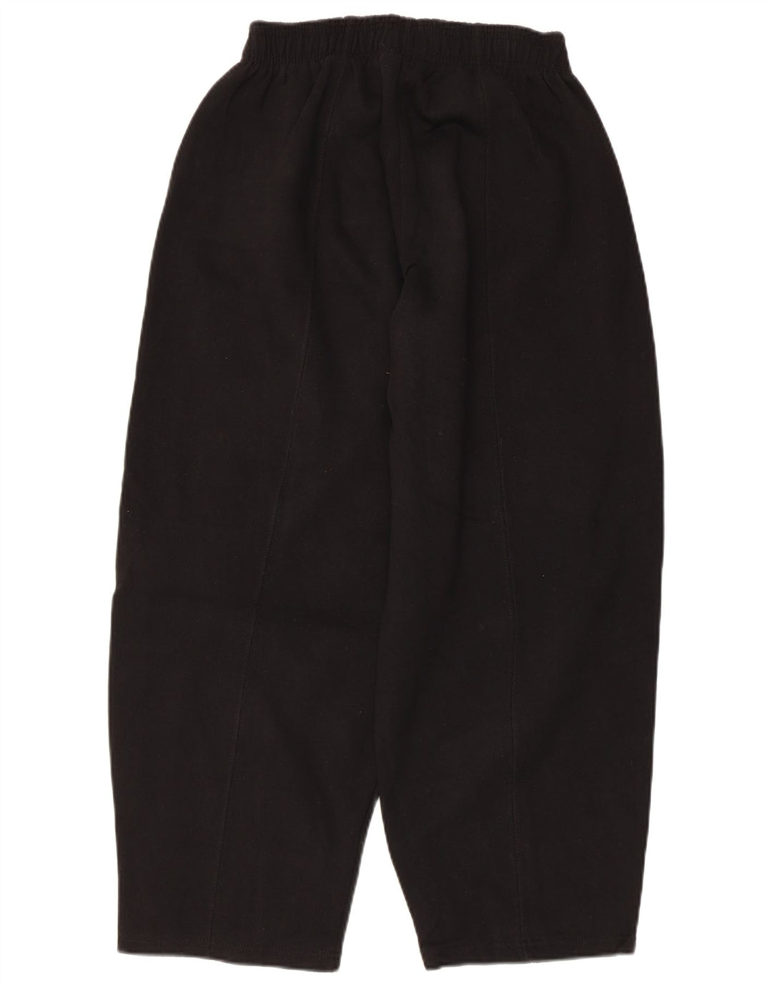 Calça de treino feminina Zara UK 12 algodão preto médio