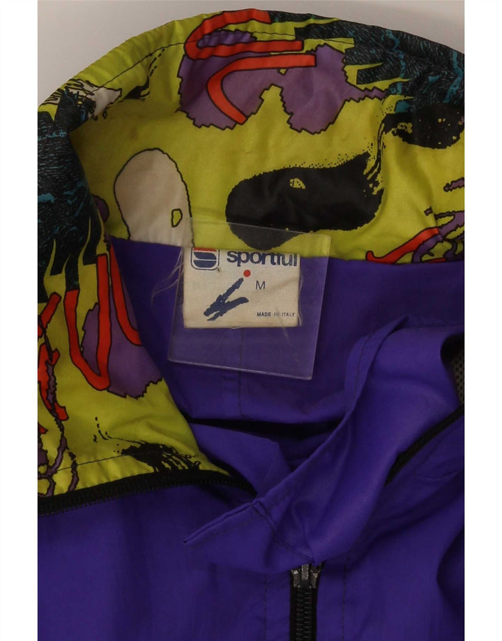Sportful masculino pulôver agasalho jaqueta superior médio roxo Argyle/Diamante