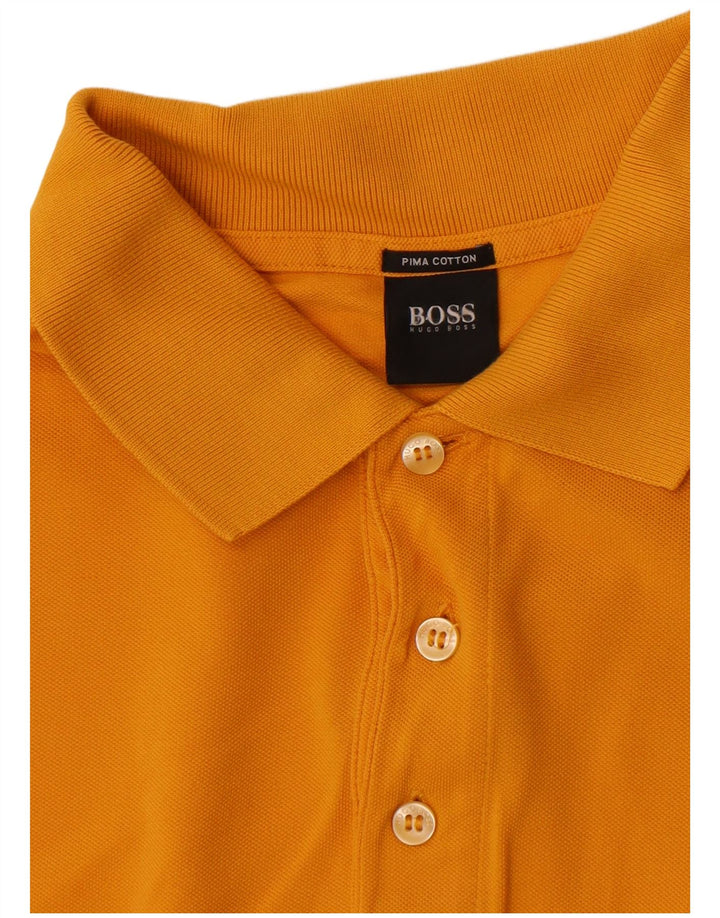 Camisa pólo masculina Hugo Boss XL amarela