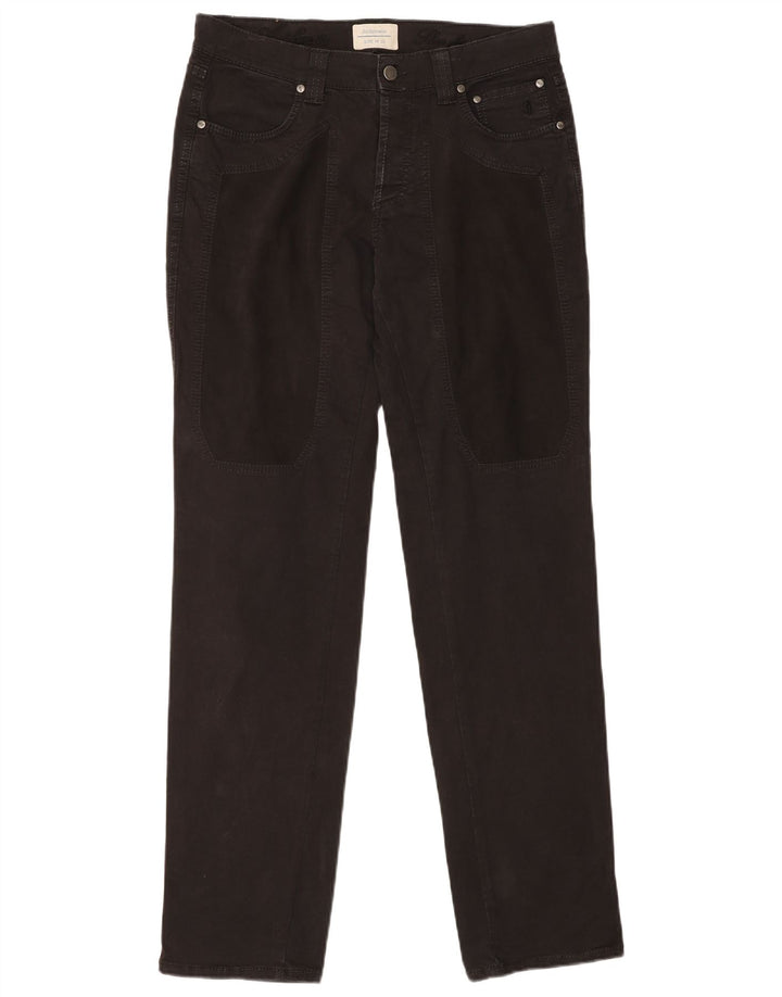 JECKERSON Jeans Slim Masculino W33 L33 Algodão Preto