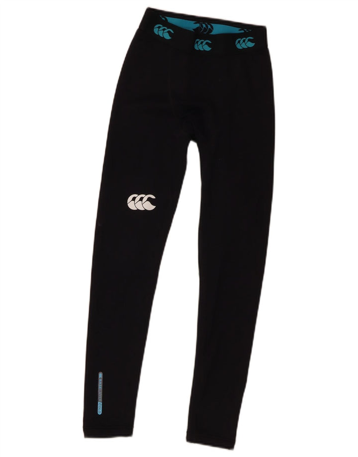 Canterbury Boys Graphic Leggings 7-8 anos pequeno azul marinho