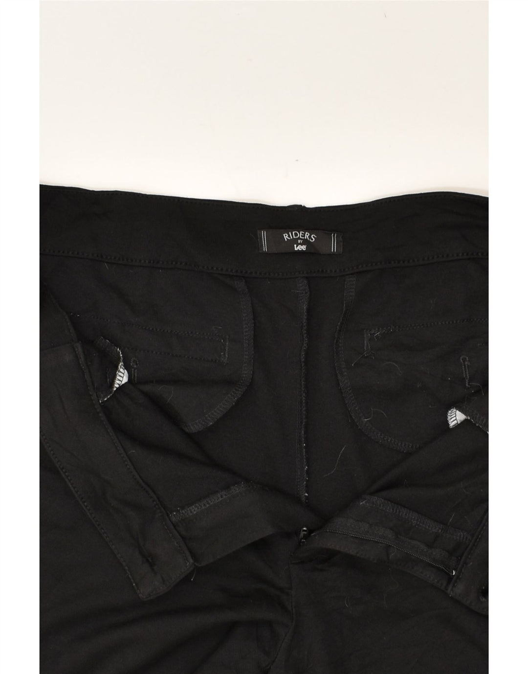 LEE Womens Straight Casual Trousers W40 L29  Black | Vintage Lee | Thrift | Second-Hand Lee | Used Clothing | Messina Hembry 