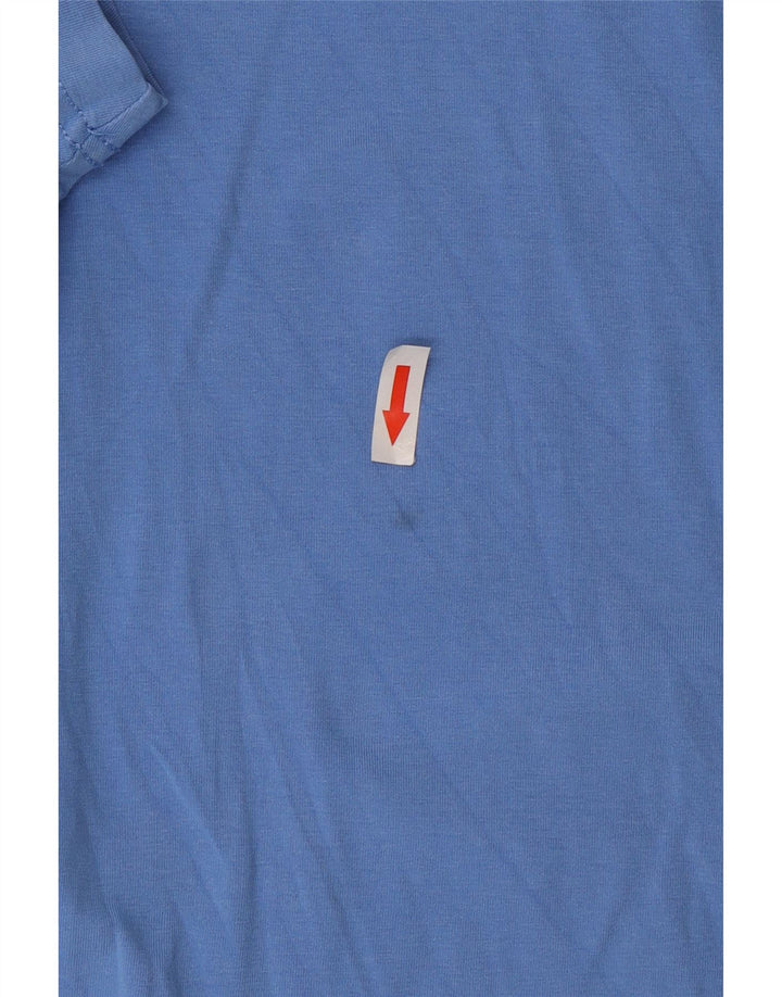 Tommy Hilfiger Mens Extra Slim Camiseta Top Grande Algodão Azul