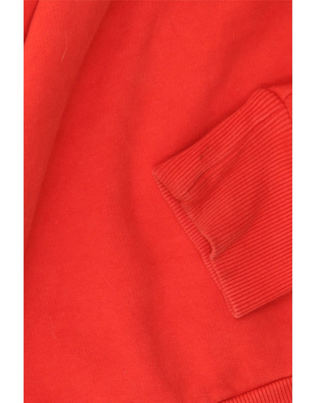 SUPERDRY moletom com capuz masculino gráfico XS algodão vermelho