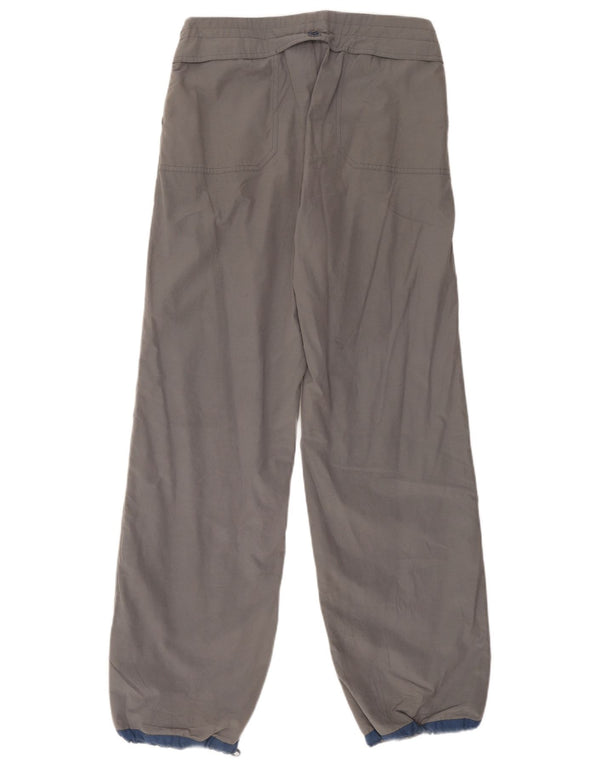 Calça de treino feminina Gas Joggers UK 14 grande algodão cinza