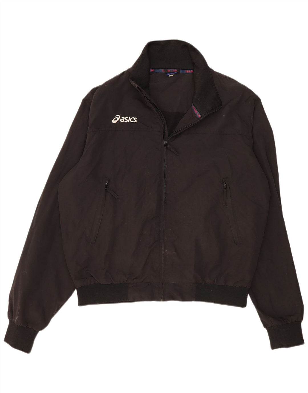 Jaqueta Bomber Asics Masculina UK 44 2XL Preto Nylon