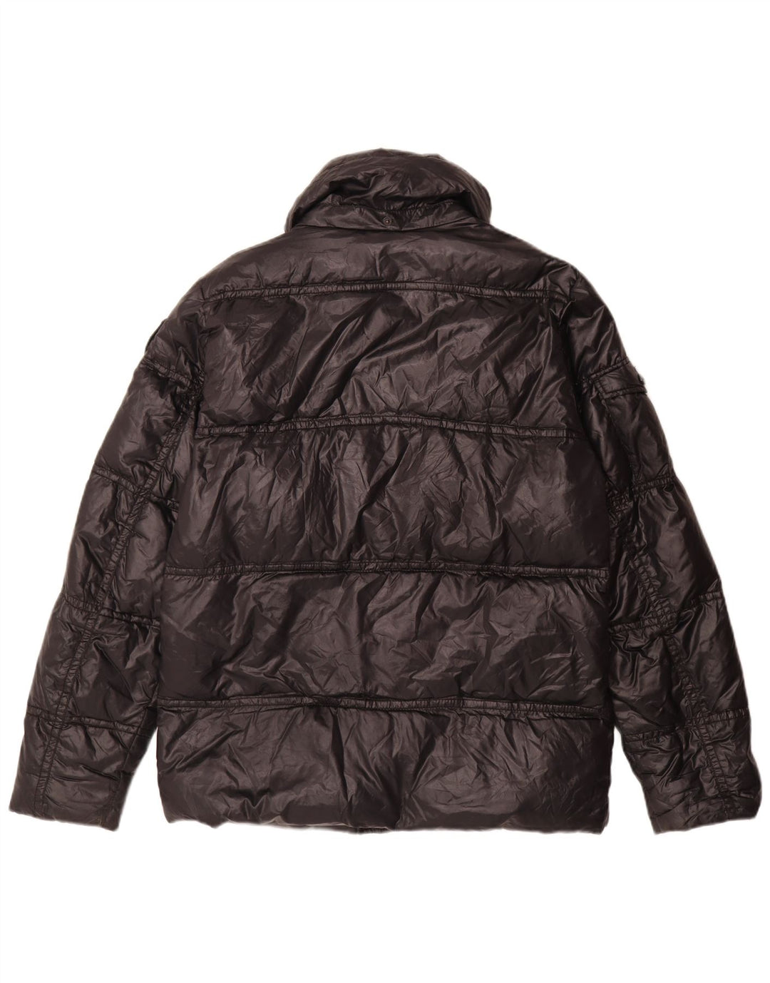 Jaqueta acolchoada masculina Blauer UK 38 poliamida preta média