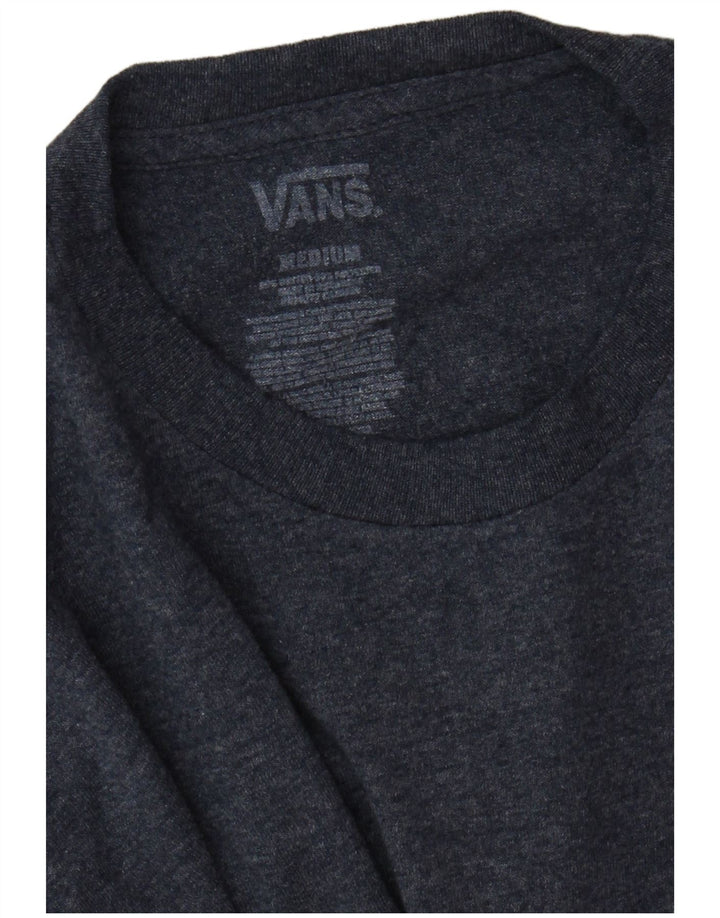 Camiseta Vans Masculina Graphic Top Médio Azul Flecked
