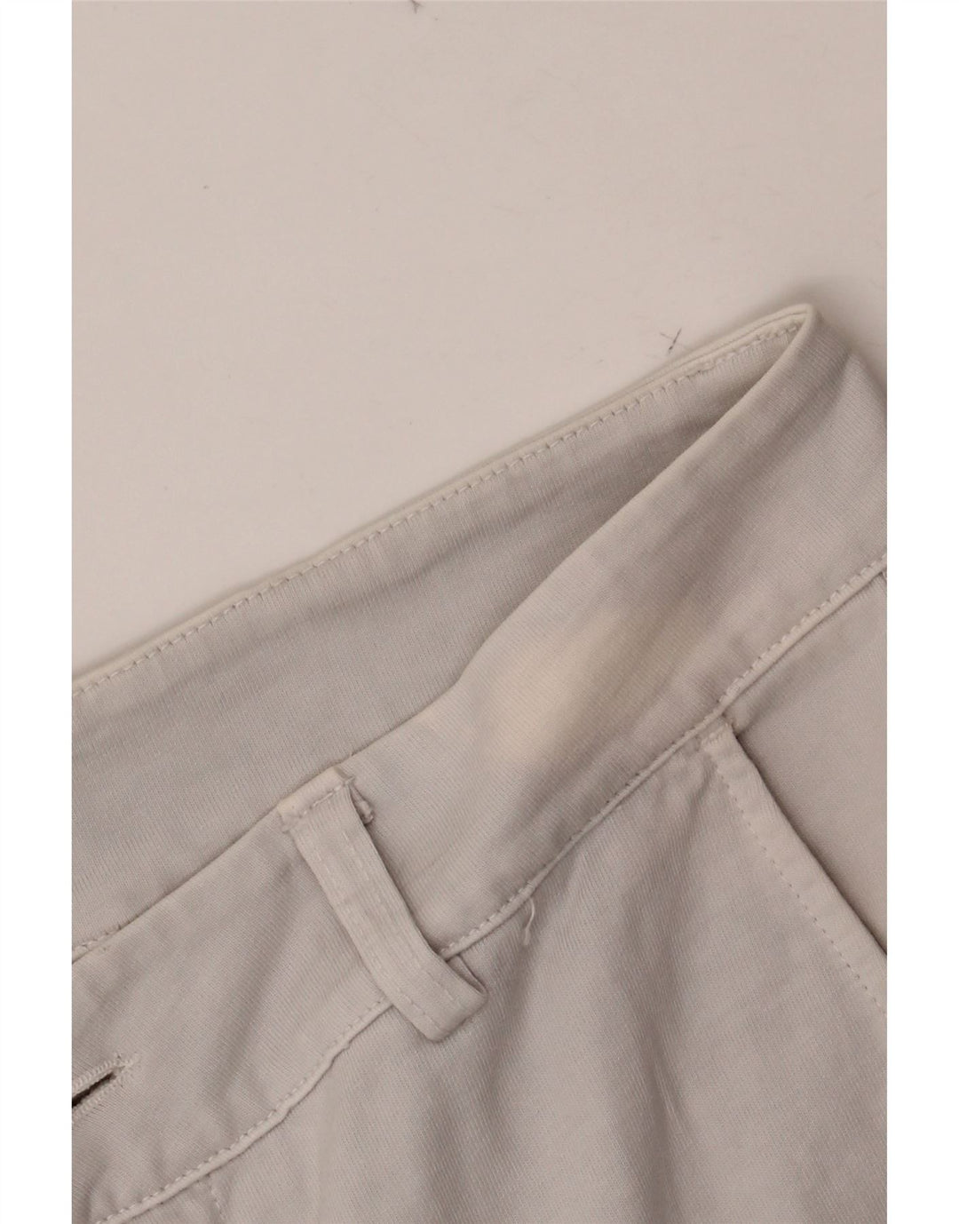 ASSN POLO DOS EUA. Shorts Chino Masculino W32 Médio Algodão Branco