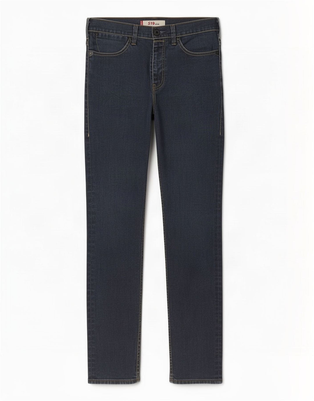 Levi's Masculino 519 Slim Jeans W34 L34 Azul Algodão