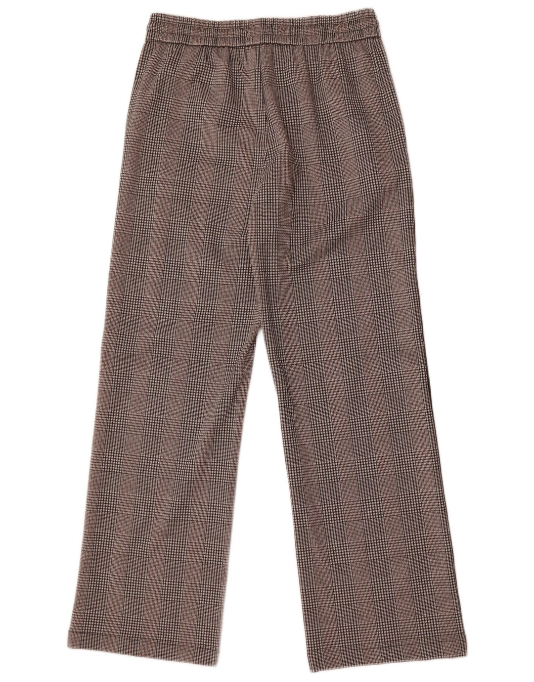Calça feminina casual gráfica Marks & Spencer Reino Unido 12 médio W30 L29 cinza