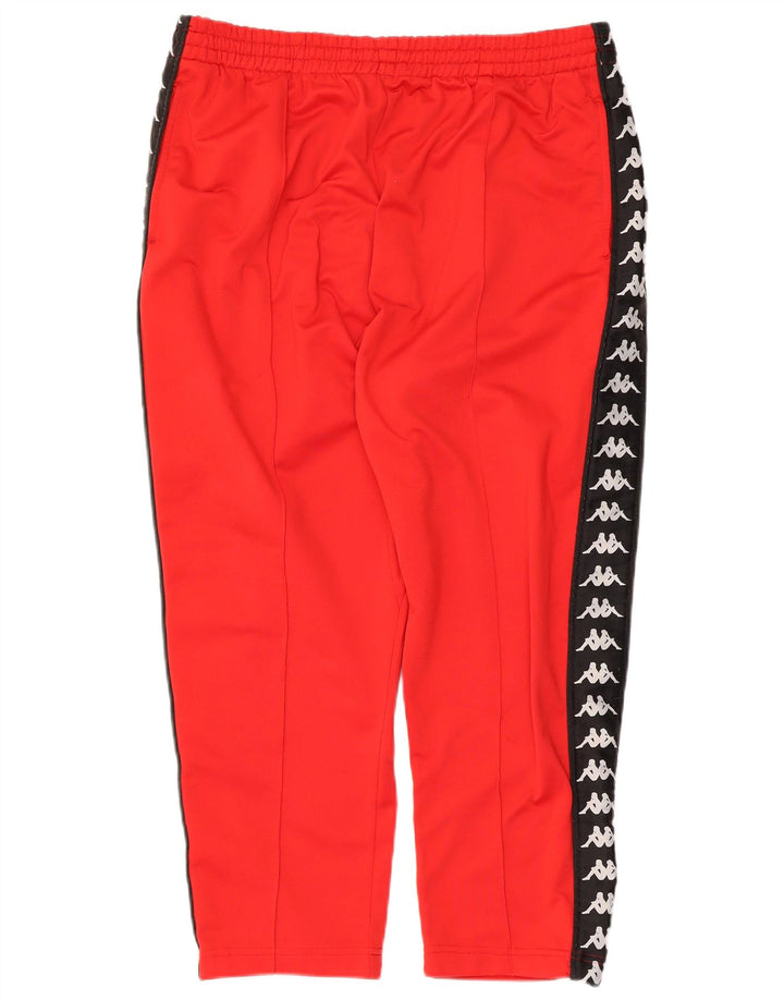 Calça de treino masculina Kappa XL vermelha
