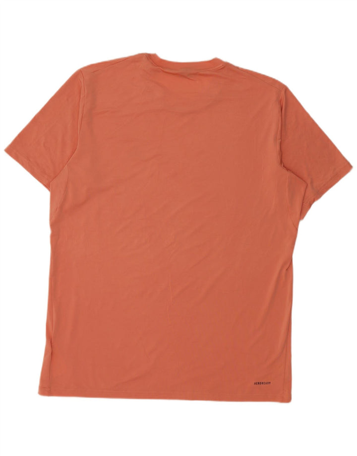 Camiseta Adidas Masculina Aeroready Top Grande Poliéster Rosa