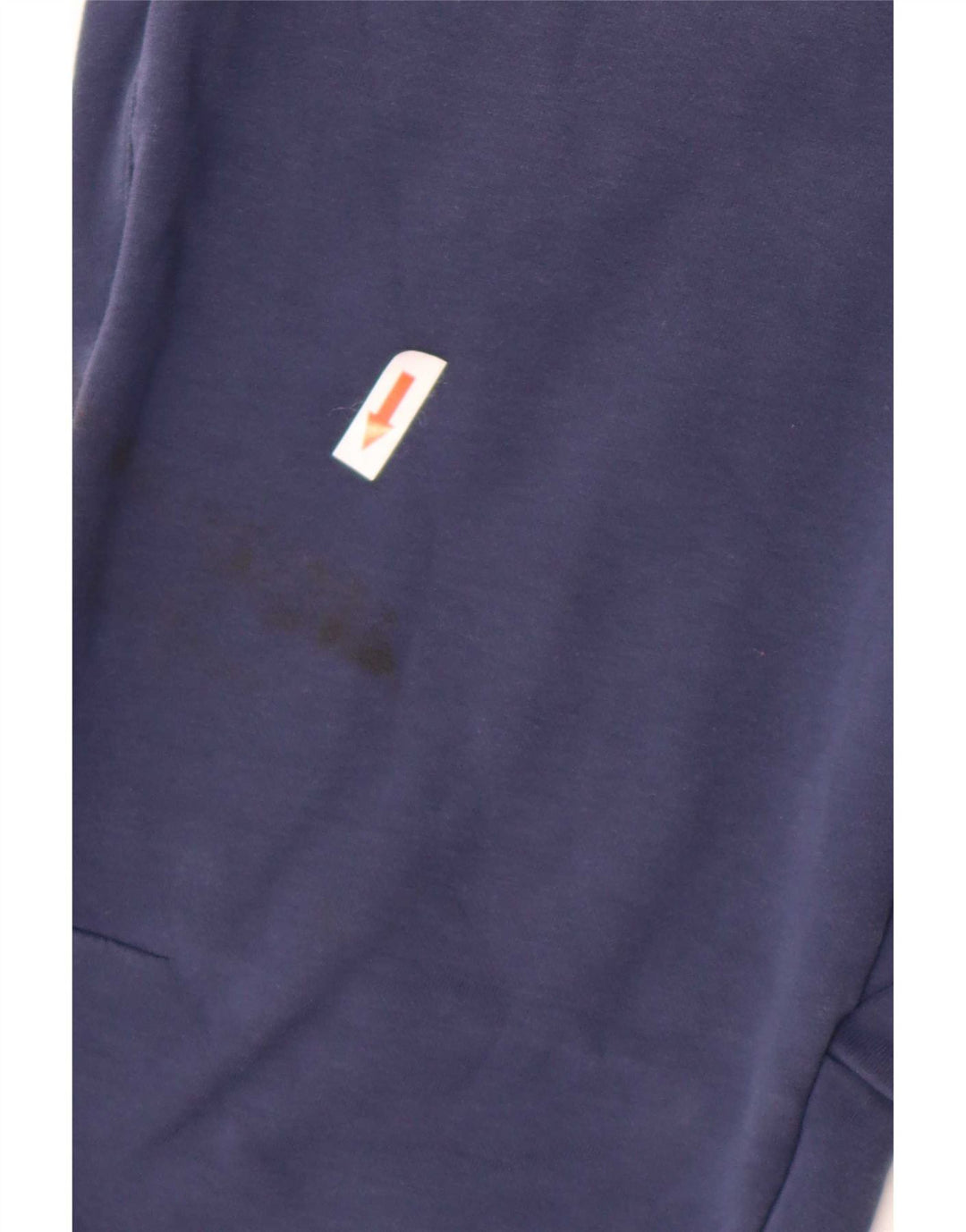 Calça de treino masculina Nike joggers médio azul marinho colorblock algodão