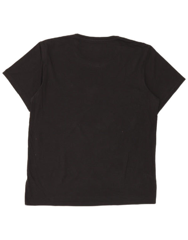 Camiseta masculina Polo Ralph Lauren Top 2XL algodão preto