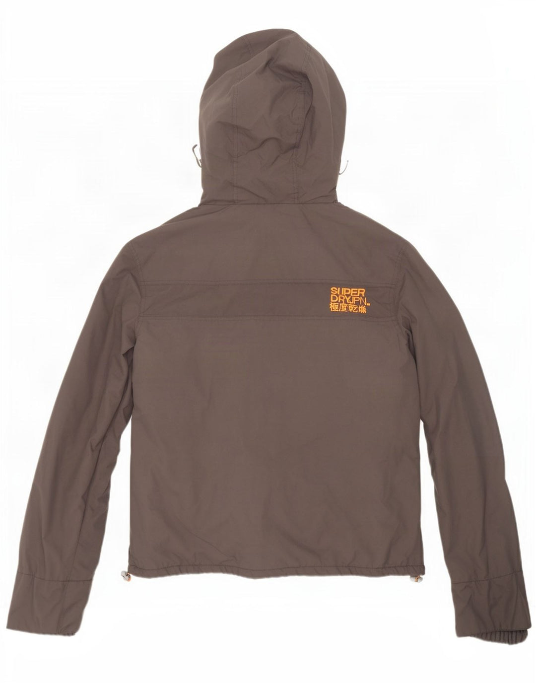 Jaqueta corta-vento masculina Superdry The Windcheater Graphic UK 40 grande cinza
