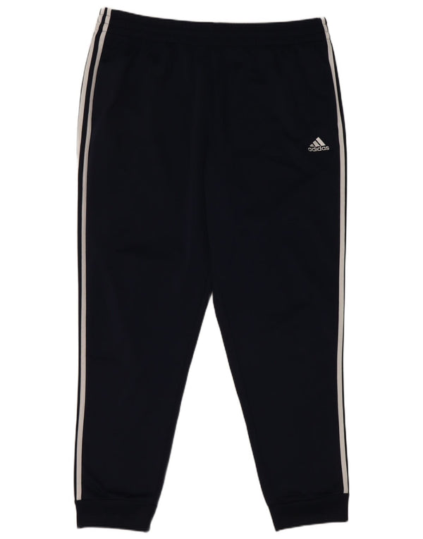 Calça de treino masculina Adidas Joggers 2XL azul marinho poliéster