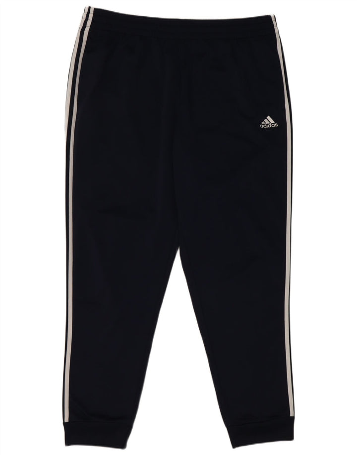 Calça de treino masculina Adidas Joggers 2XL azul marinho poliéster