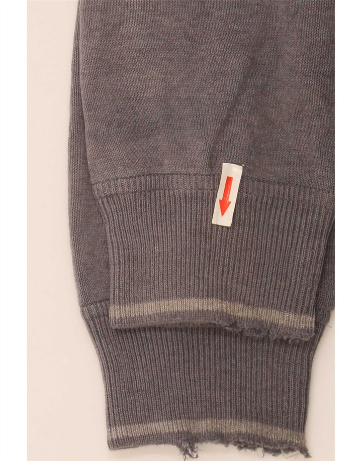 Suéter cardigã masculino Marks & Spencer XL algodão cinza
