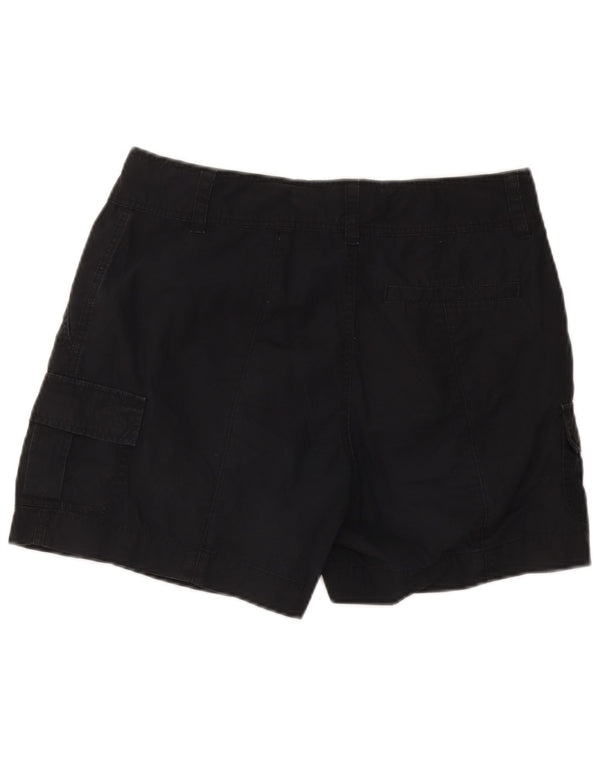 Shorts cargo feminino Ralph Lauren EUA 12 grande W34 algodão preto