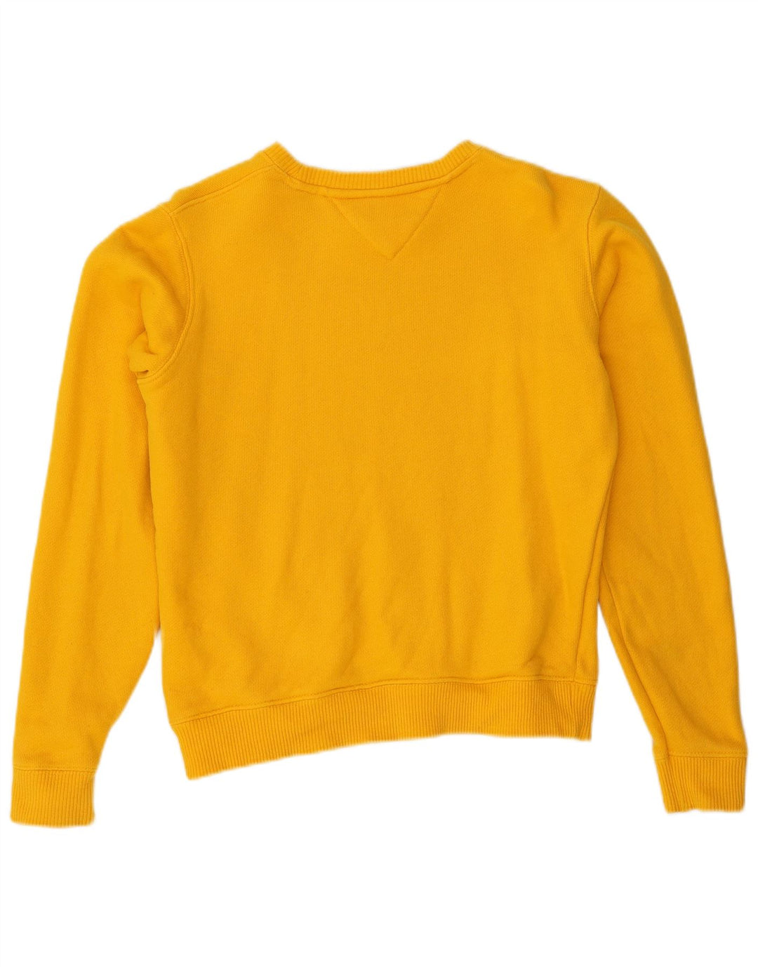 TOMMY HILFIGER Suéter oversized feminino Reino Unido 10 pequeno amarelo