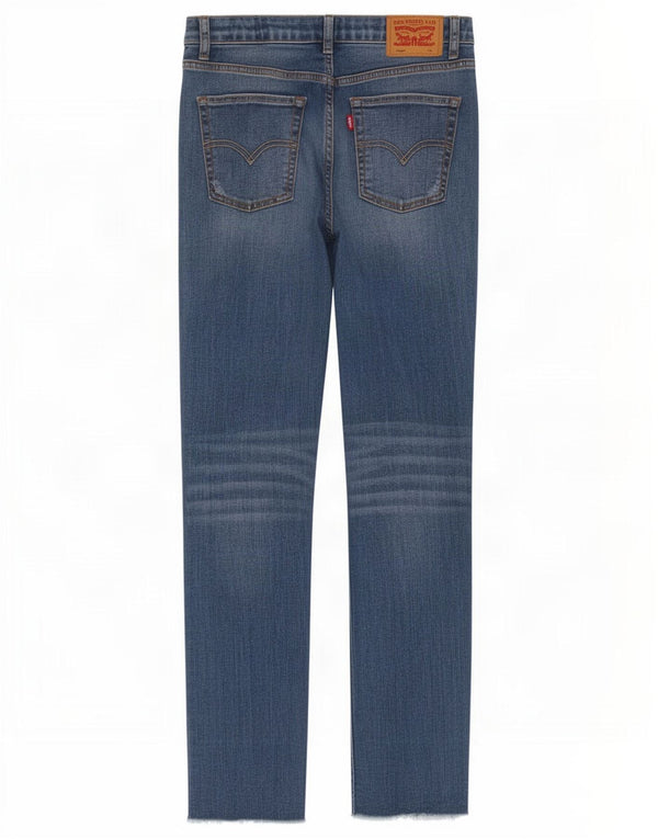 Levi's Meninos 510 Skinny Jeans 15-16 Anos W30 L32 Azul Algodão