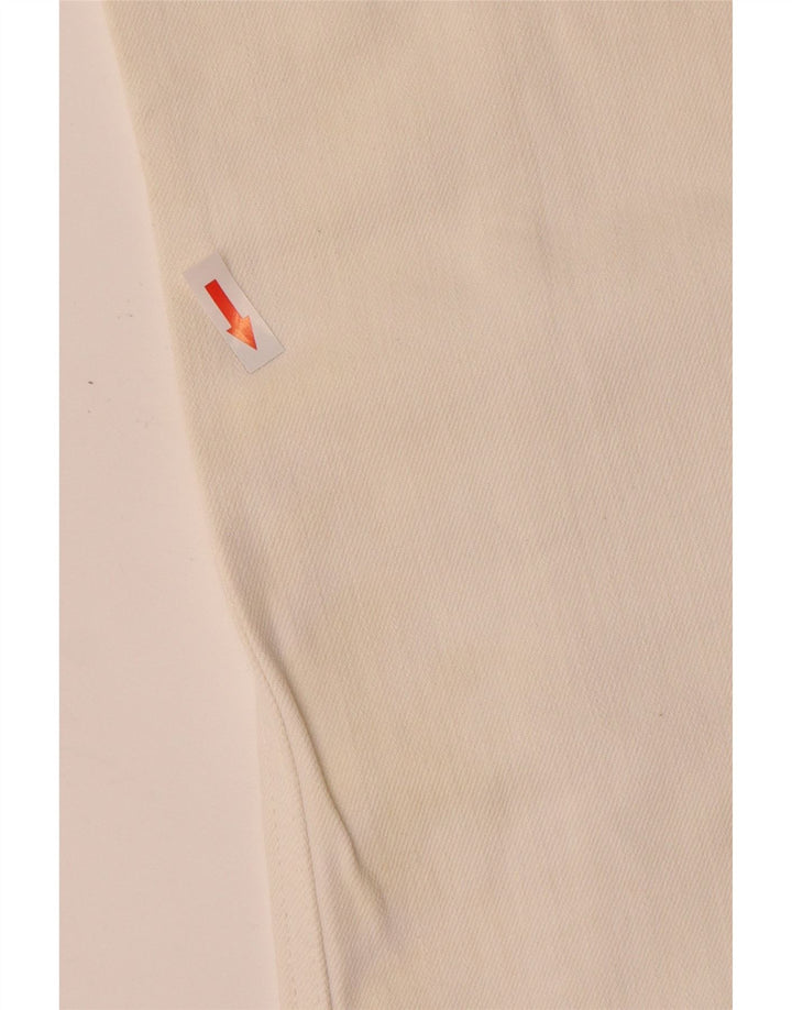 DIESEL feminino Rokket jeans reto W29 L34 algodão branco