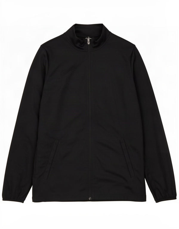 Nike Mens Dri Fit Tracksuit Top Jaqueta Grande Poliéster Preto