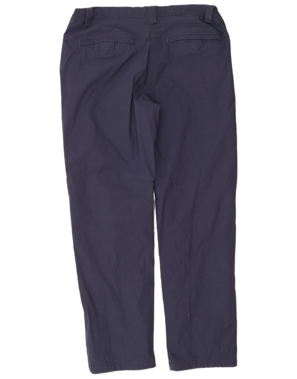 Calça corta-vento feminina Mountain Warehouse Reino Unido 14 grande W34 L30 azul marinho