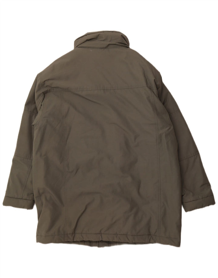 Jaqueta acolchoada masculina KAPPA UK 44 2XL algodão verde