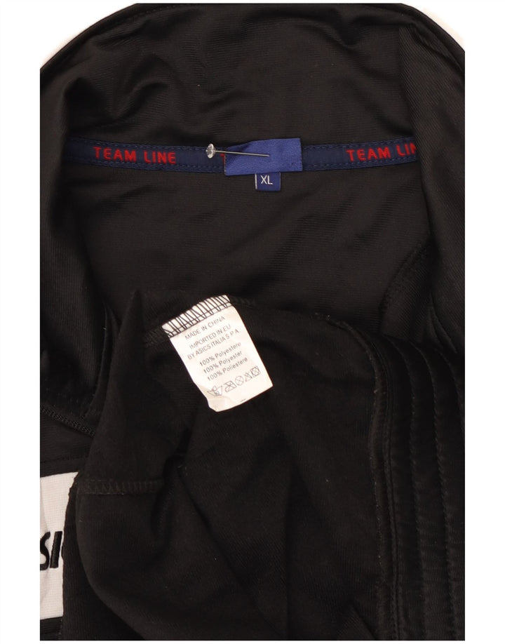 Jaqueta Asics Masculina Graphic Tracksuit XL Preto Colourblock Poliéster