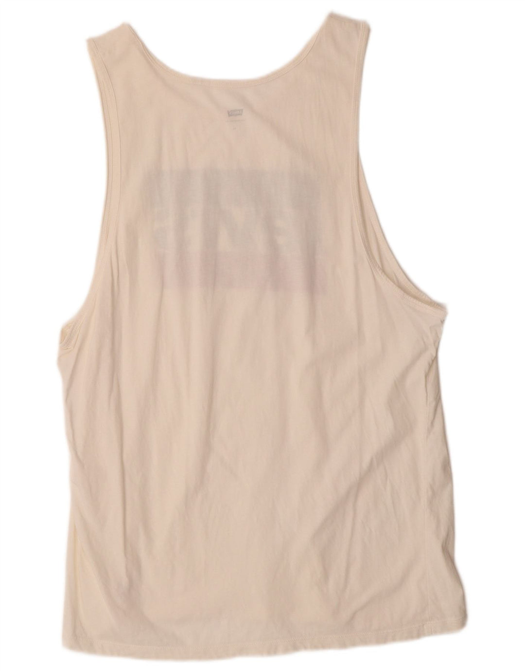 Colete gráfico masculino LEVI'S Top XL branco