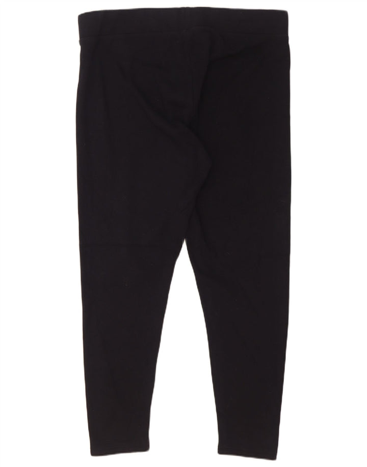 Leggings femininas Marks & Spencer UK 18 XL azul marinho poliéster