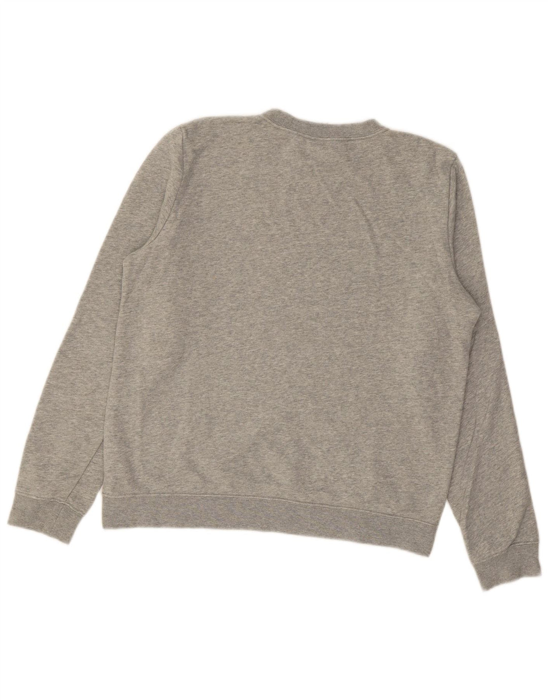 NIKE Mens Moletom Jumper Pequeno Algodão Cinza