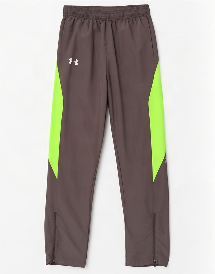 Calça de treino masculina Under Armour XS cinza Colourblock poliéster