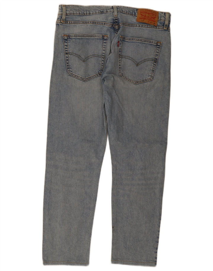 Calça jeans masculina Levi's 512 Distressed Slim Tapered W33 L27 Azul