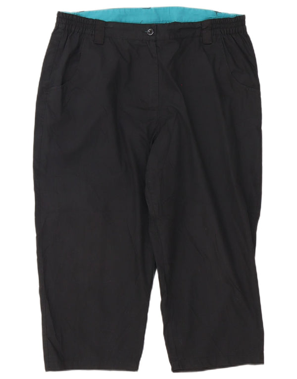 Calça Capri Feminina Mountain Warehouse Reta UK 14 Grande W34 L20 Preta